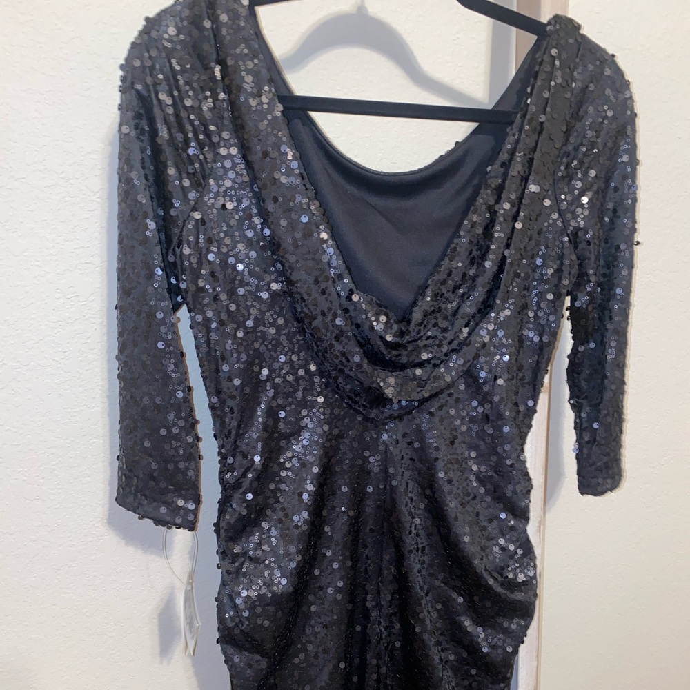 Black bridesmaid/formal event dress - Picture 5 of 8